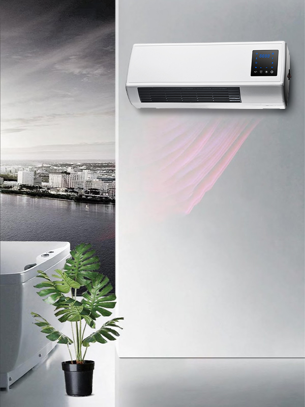 BPT-2000B 5006L/5006L-ERP 1000W/2000W PTC Keramisk vægmonteret varmelegeme med LED-skærm