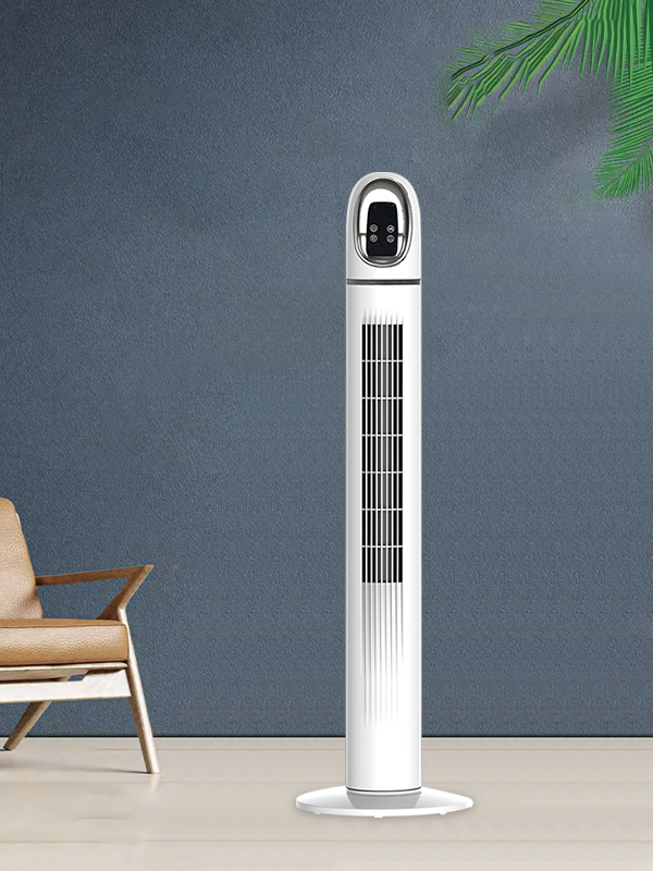 TF1110C White Tower Fan med LED Display